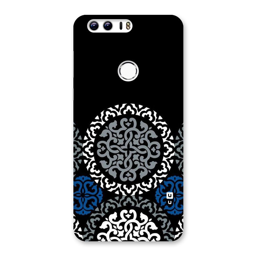 Mandala Circle Pattern Back Case for Honor 8