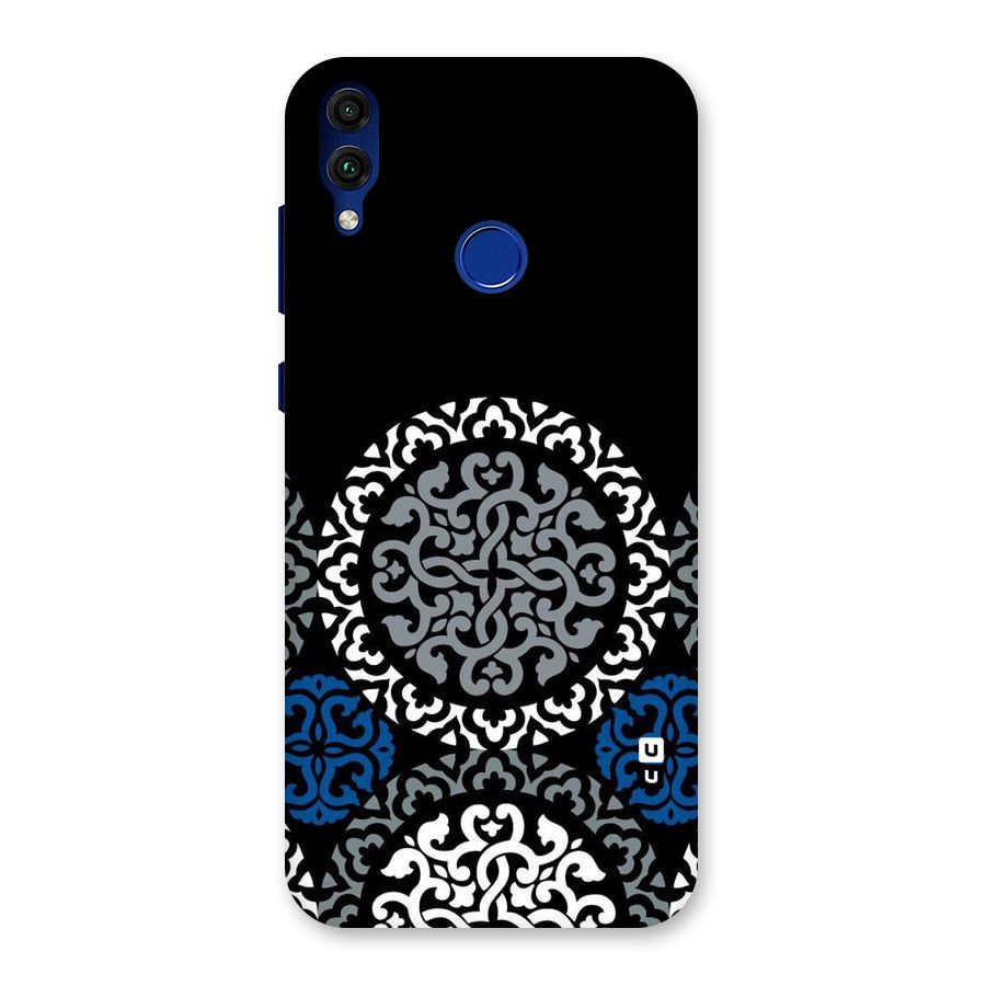 Mandala Circle Pattern Back Case for Honor 8C