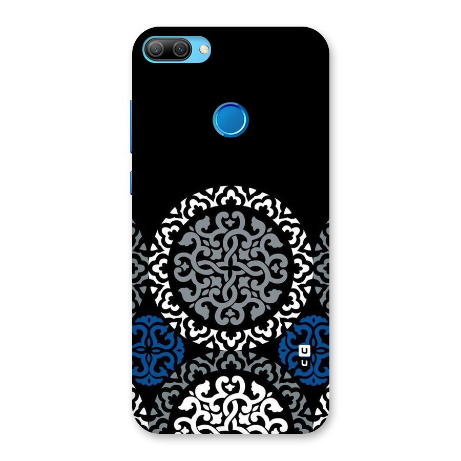 Mandala Circle Pattern Back Case for Honor 9N