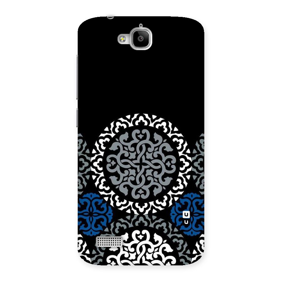 Mandala Circle Pattern Back Case for Honor Holly