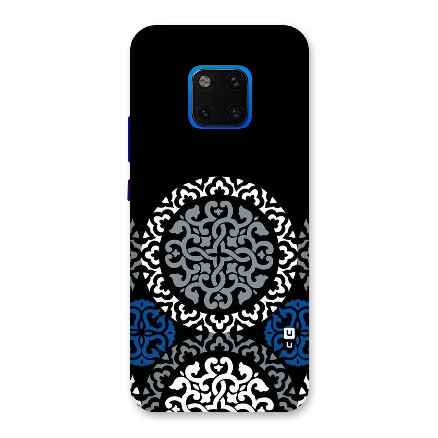 Mandala Circle Pattern Back Case for Huawei Mate 20 Pro