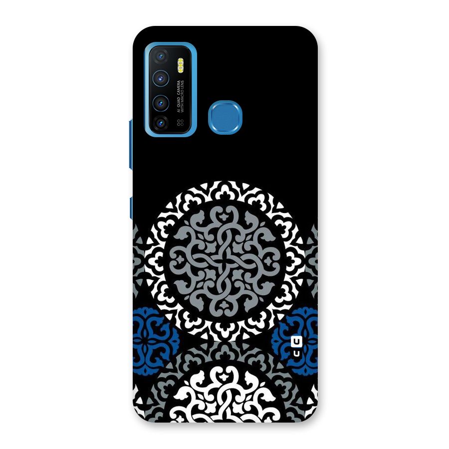 Mandala Circle Pattern Back Case for Infinix Hot 9