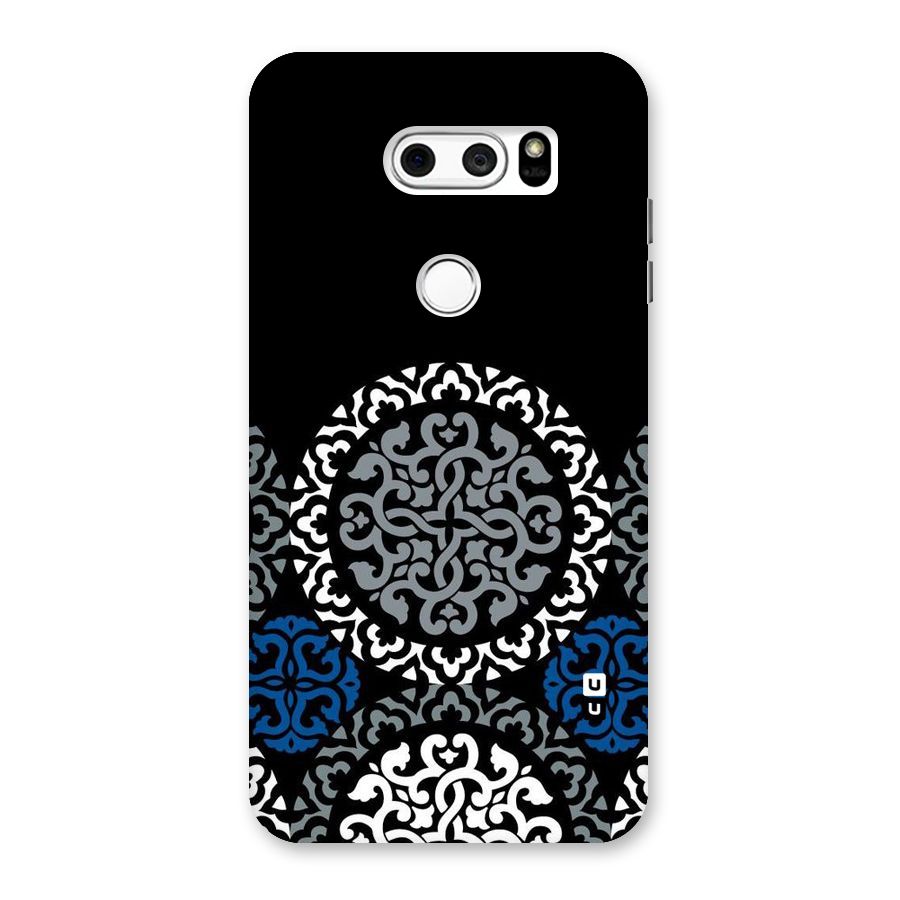 Mandala Circle Pattern Back Case for LG V30