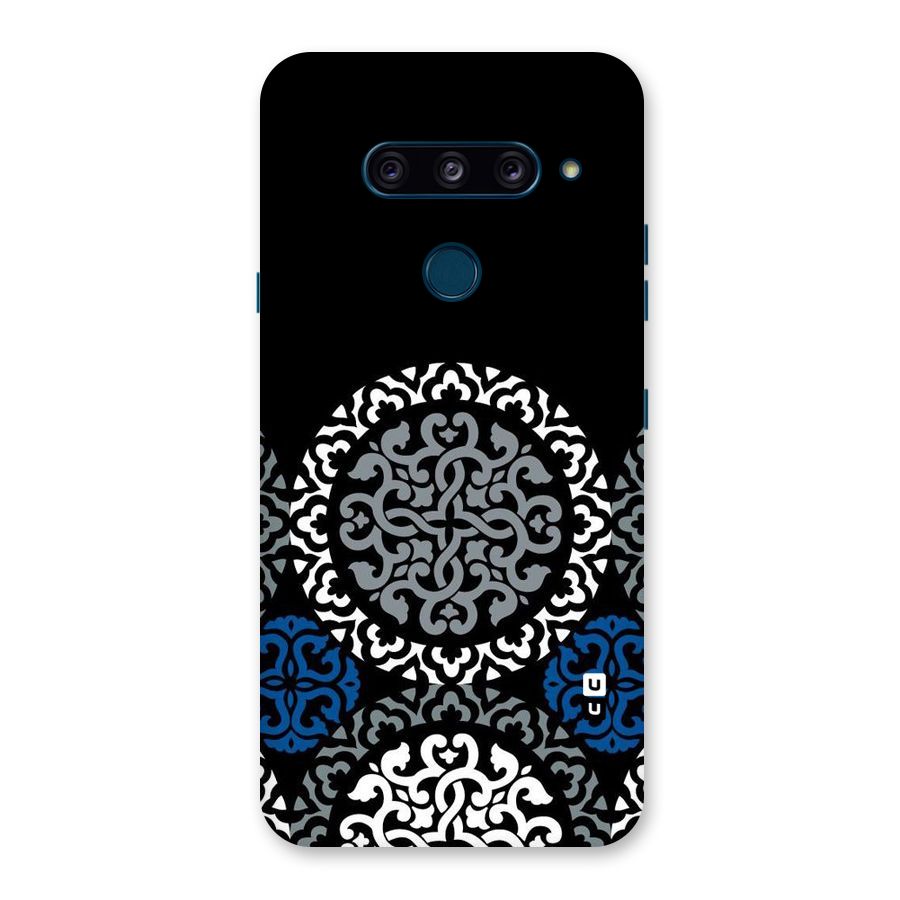 Mandala Circle Pattern Back Case for LG  V40 ThinQ
