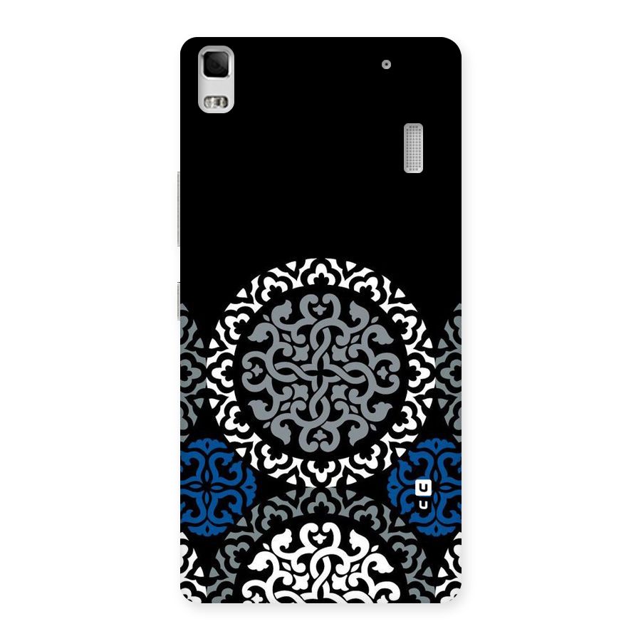 Mandala Circle Pattern Back Case for Lenovo K3 Note