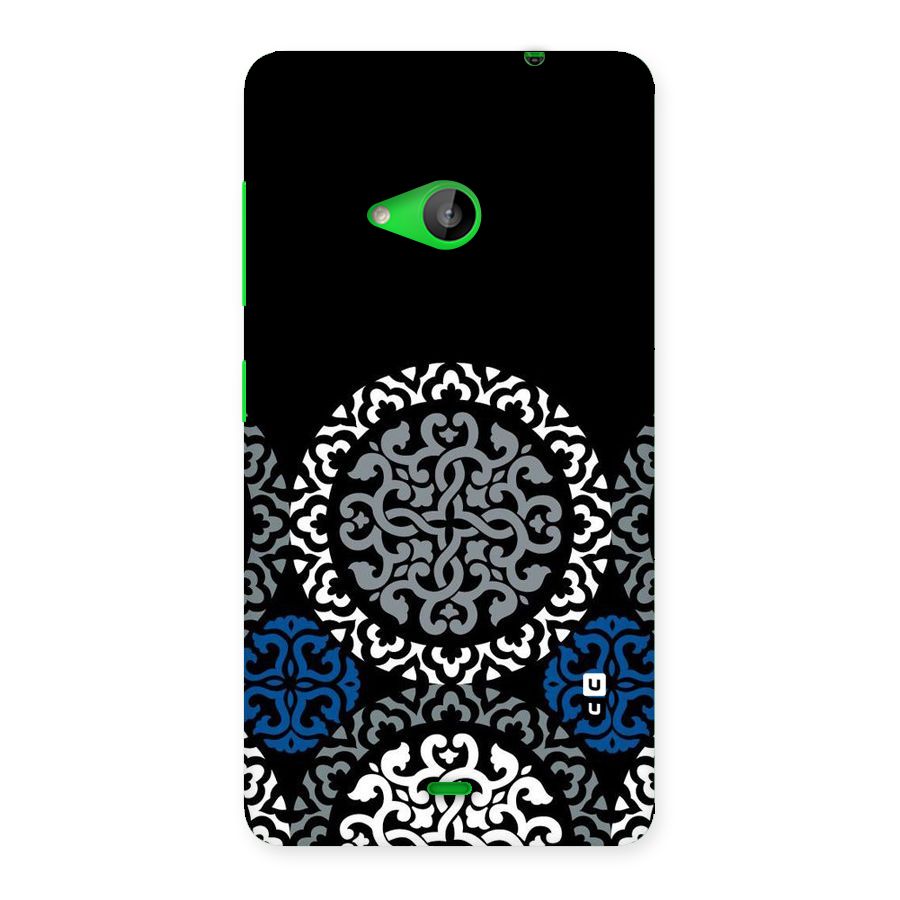 Mandala Circle Pattern Back Case for Lumia 535