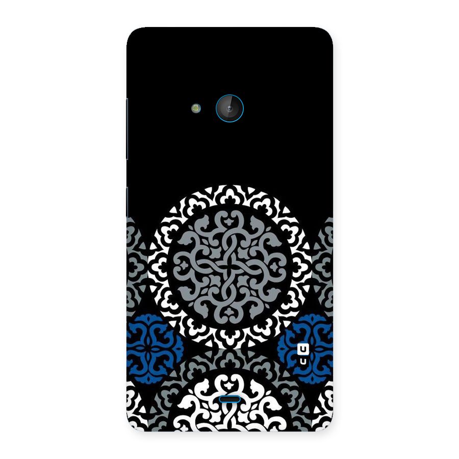 Mandala Circle Pattern Back Case for Lumia 540
