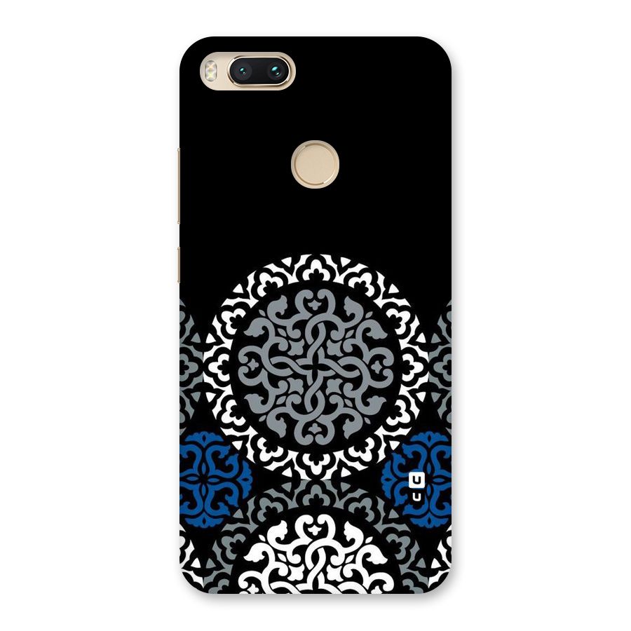 Mandala Circle Pattern Back Case for Mi A1