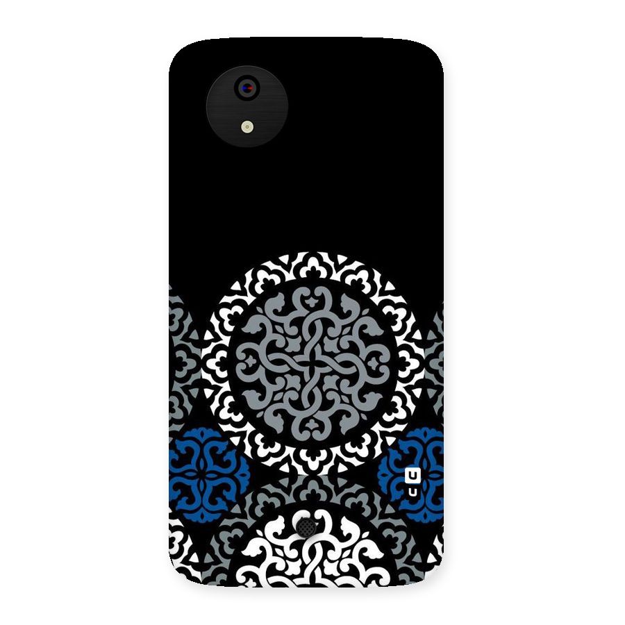 Mandala Circle Pattern Back Case for Micromax Canvas A1