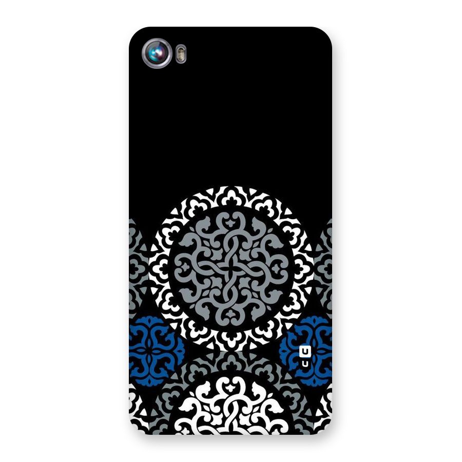 Mandala Circle Pattern Back Case for Micromax Canvas Fire 4 A107