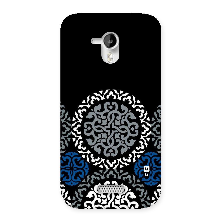 Mandala Circle Pattern Back Case for Micromax Canvas HD A116