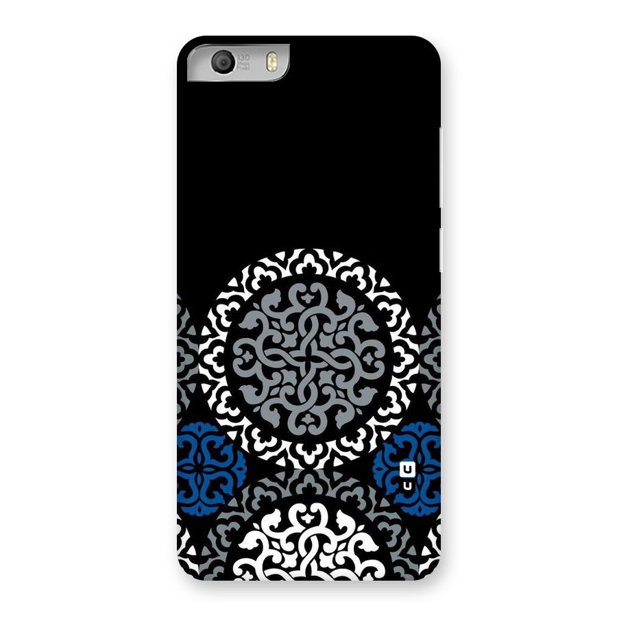 Mandala Circle Pattern Back Case for Micromax Canvas Knight 2