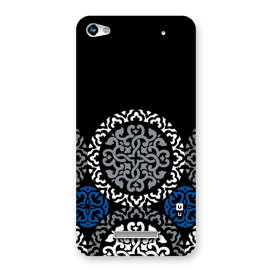 Mandala Circle Pattern Back Case for Micromax Hue 2