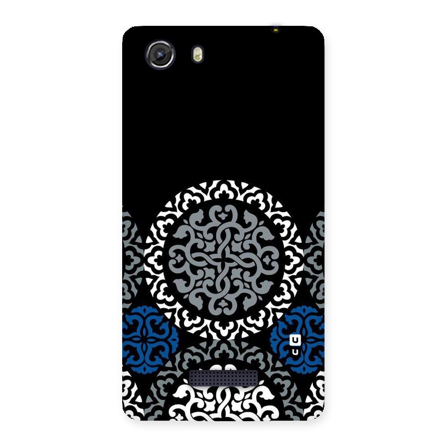 Mandala Circle Pattern Back Case for Micromax Unite 3
