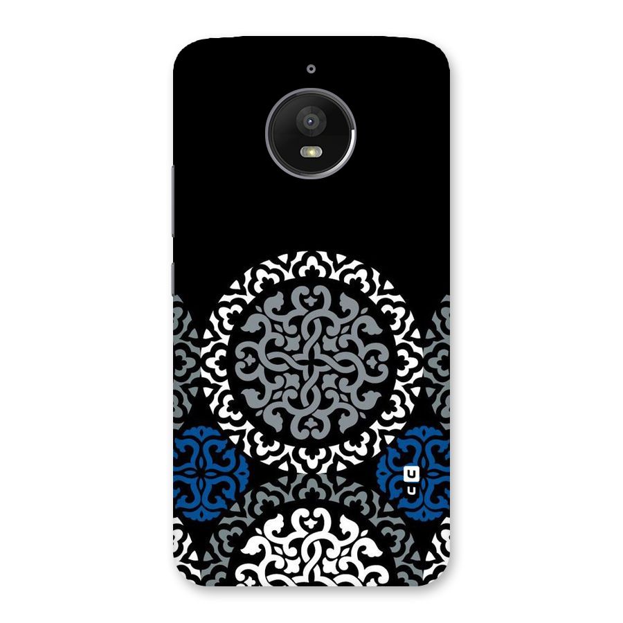 Mandala Circle Pattern Back Case for Moto E4 Plus