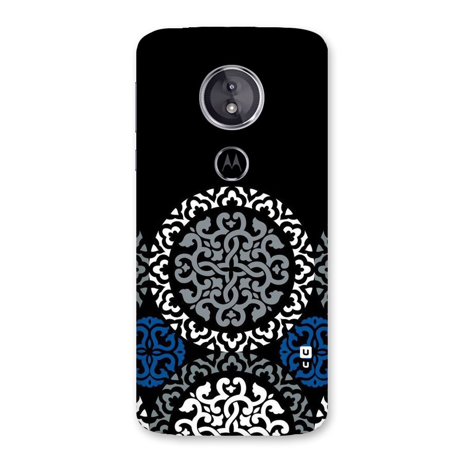 Mandala Circle Pattern Back Case for Moto E5