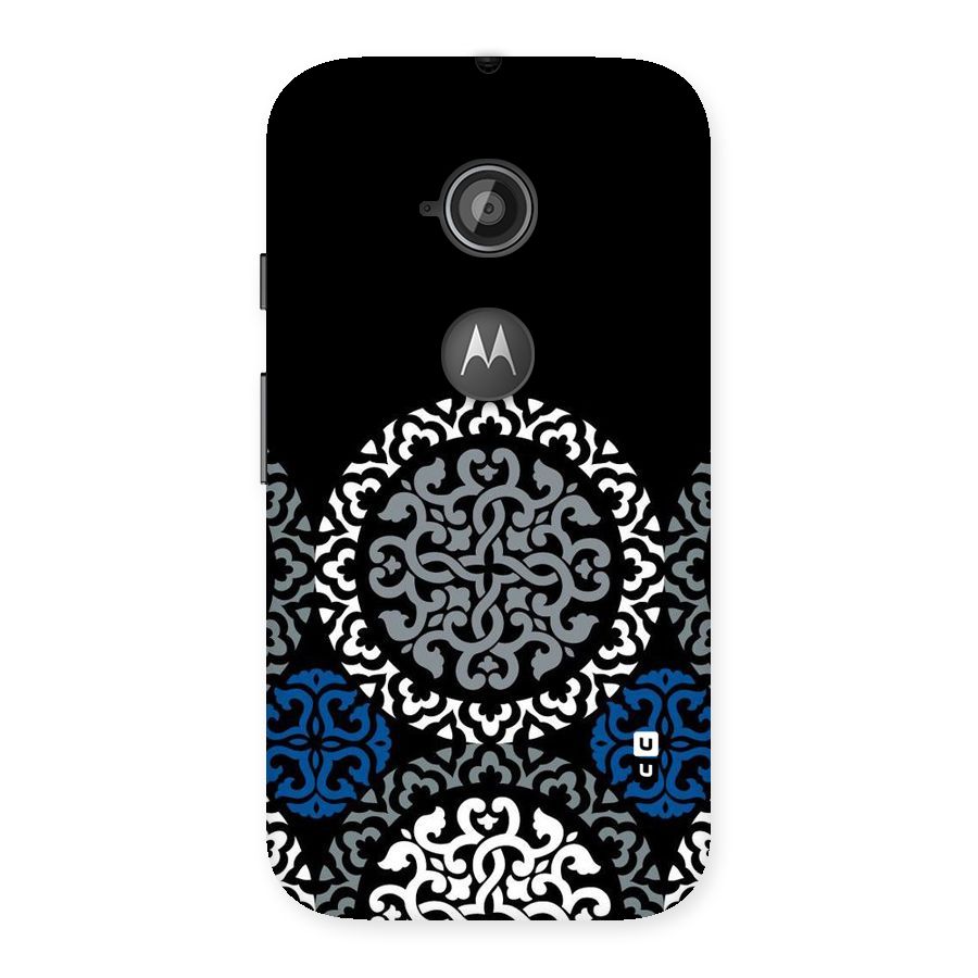 Mandala Circle Pattern Back Case for Moto E 2nd Gen