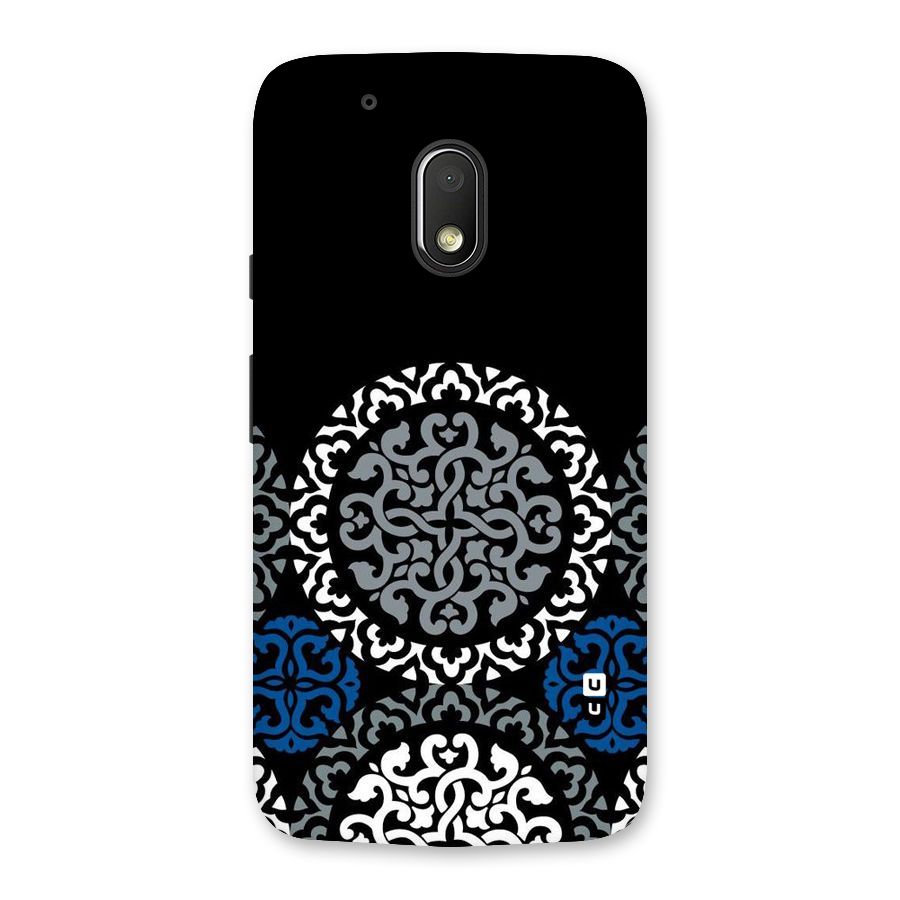 Mandala Circle Pattern Back Case for Moto G4 Play