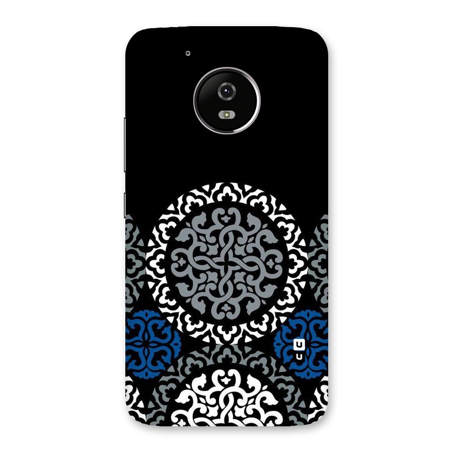 Mandala Circle Pattern Back Case for Moto G5