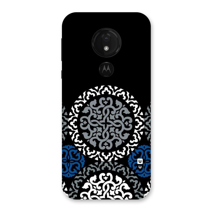 Mandala Circle Pattern Back Case for Moto G7 Power