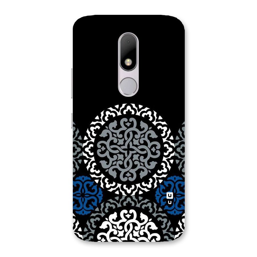 Mandala Circle Pattern Back Case for Moto M