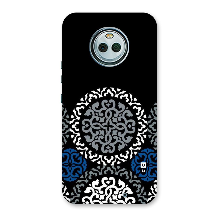 Mandala Circle Pattern Back Case for Moto X4