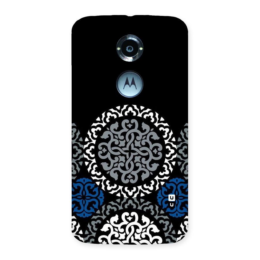 Mandala Circle Pattern Back Case for Moto X 2nd Gen