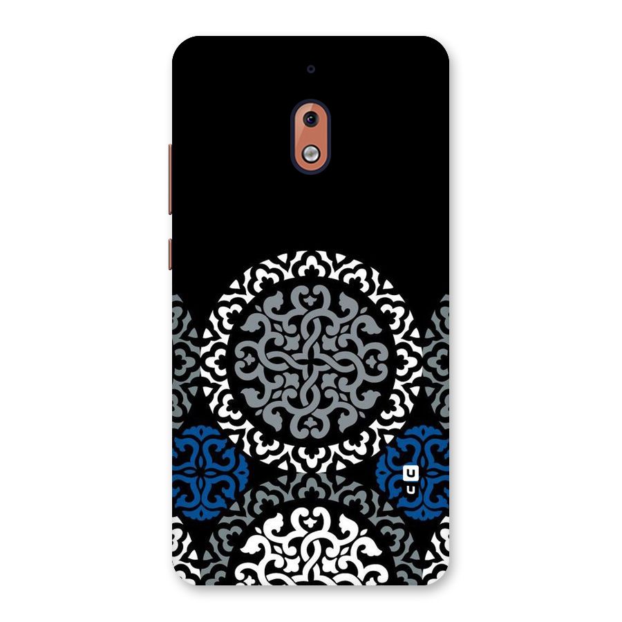 Mandala Circle Pattern Back Case for Nokia 2.1