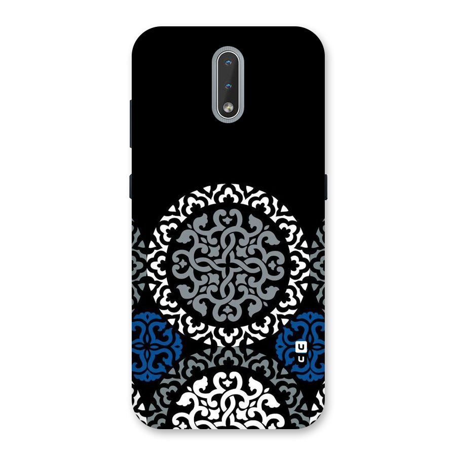 Mandala Circle Pattern Back Case for Nokia 2.3