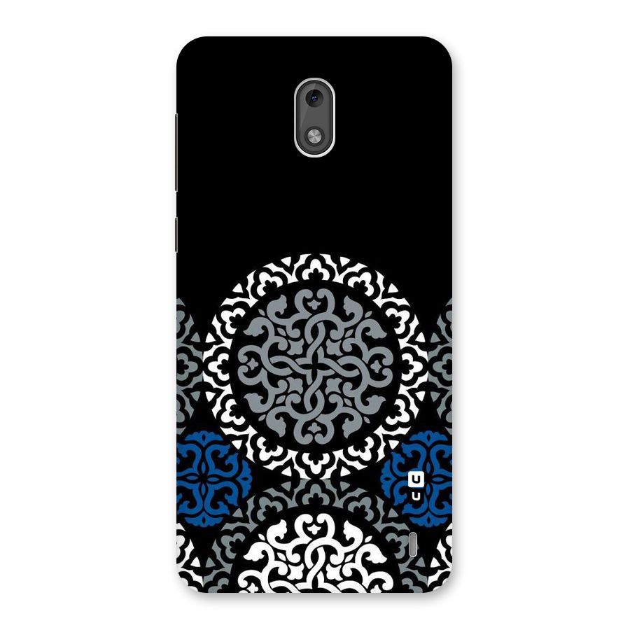 Mandala Circle Pattern Back Case for Nokia 2