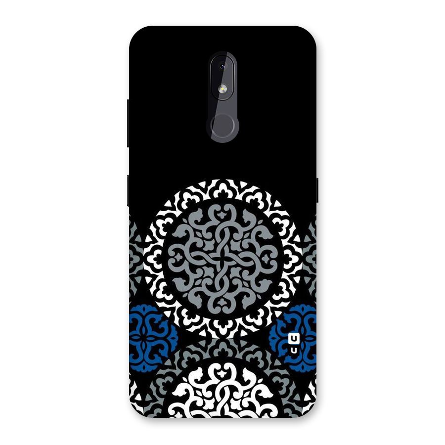 Mandala Circle Pattern Back Case for Nokia 3.2