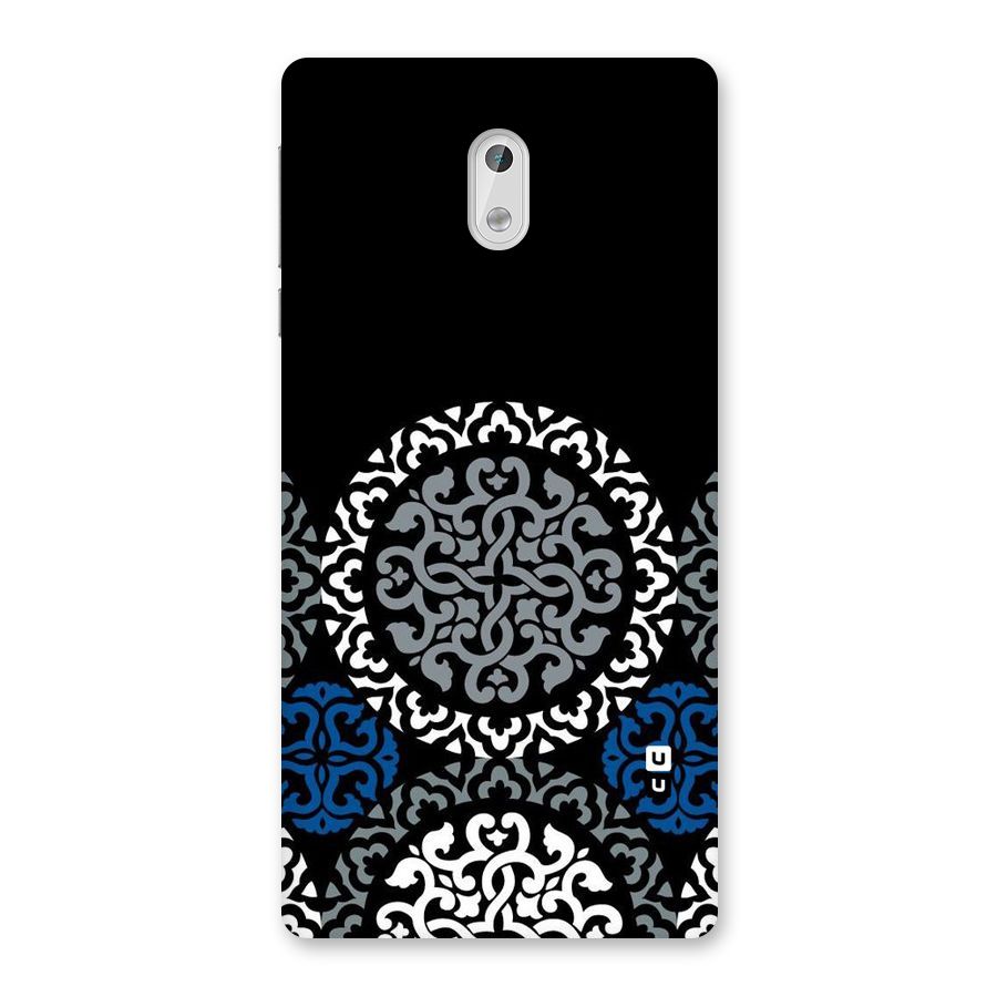 Mandala Circle Pattern Back Case for Nokia 3