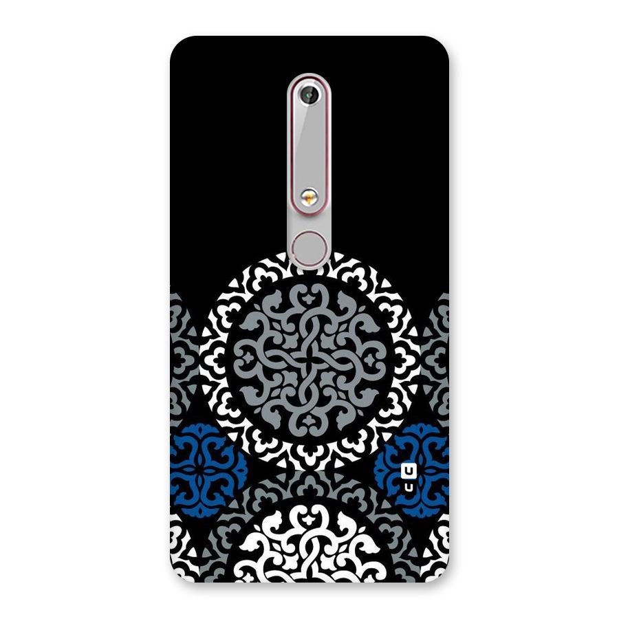 Mandala Circle Pattern Back Case for Nokia 6.1