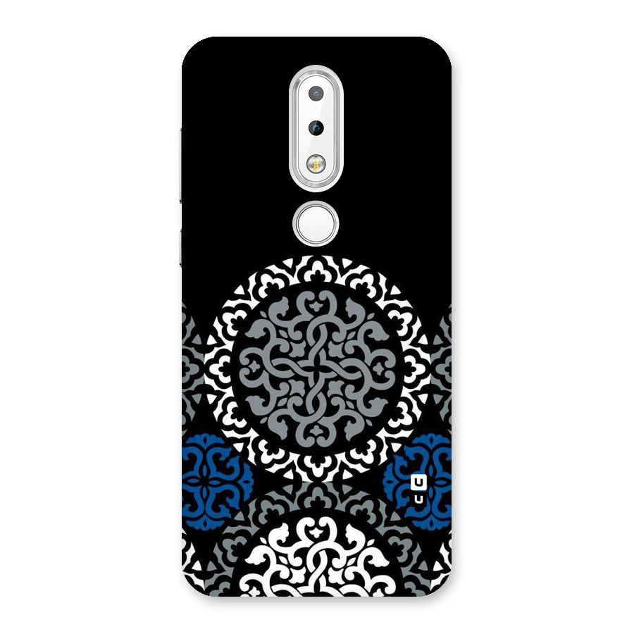 Mandala Circle Pattern Back Case for Nokia 6.1 Plus