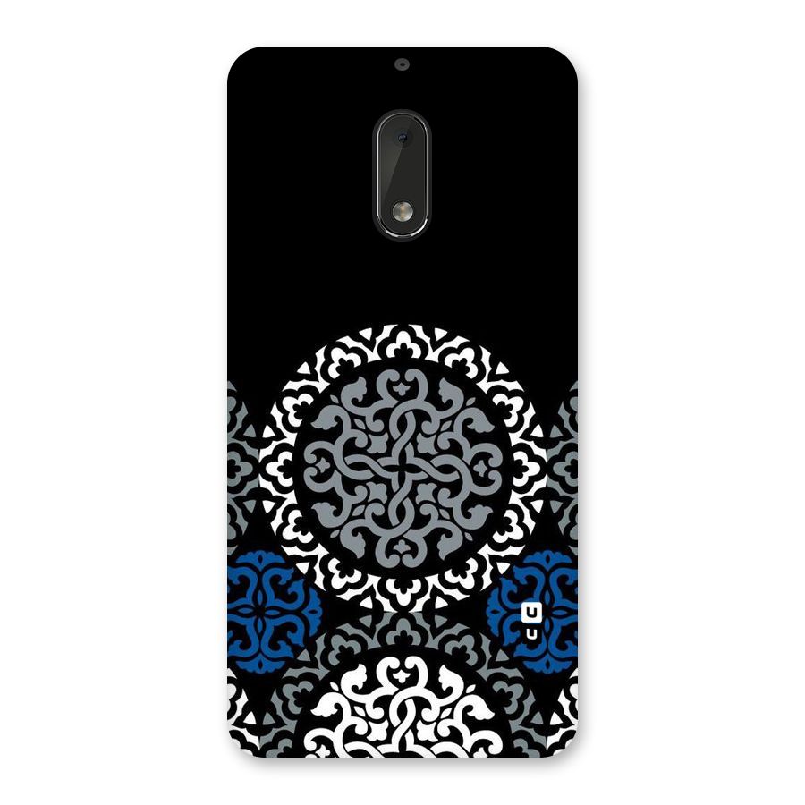 Mandala Circle Pattern Back Case for Nokia 6