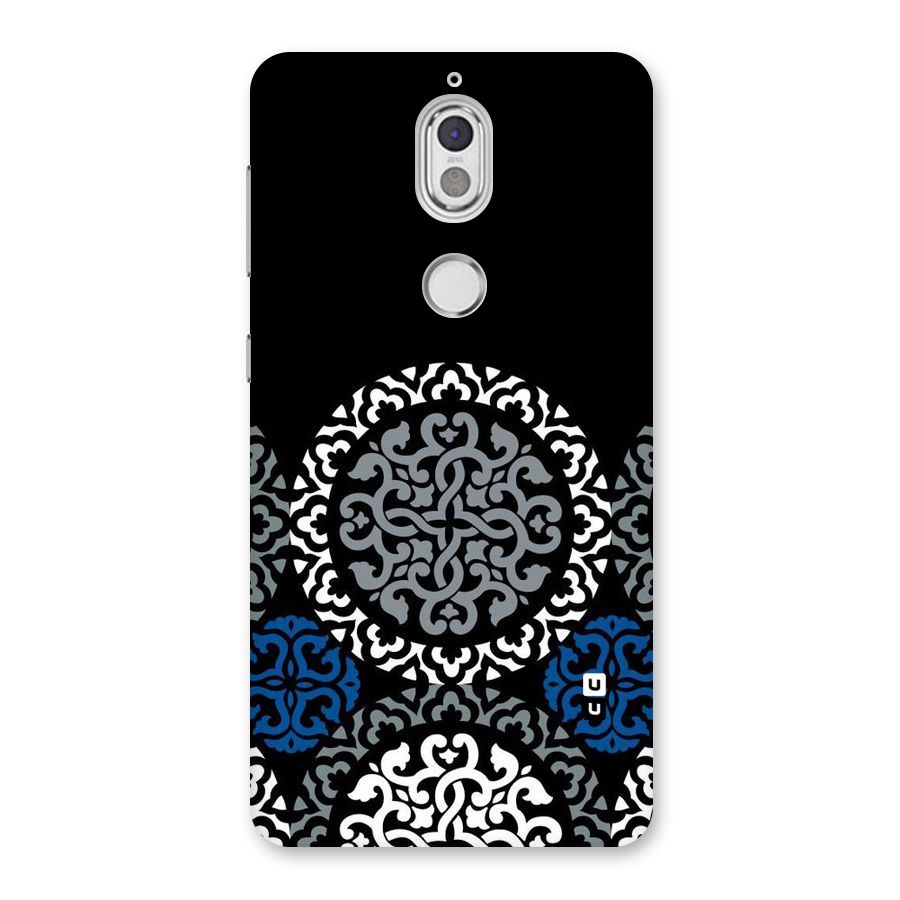 Mandala Circle Pattern Back Case for Nokia 7