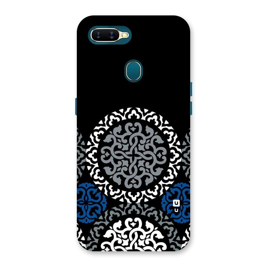 Mandala Circle Pattern Back Case for Oppo A11k