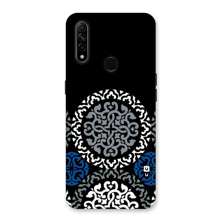 Mandala Circle Pattern Back Case for Oppo A31