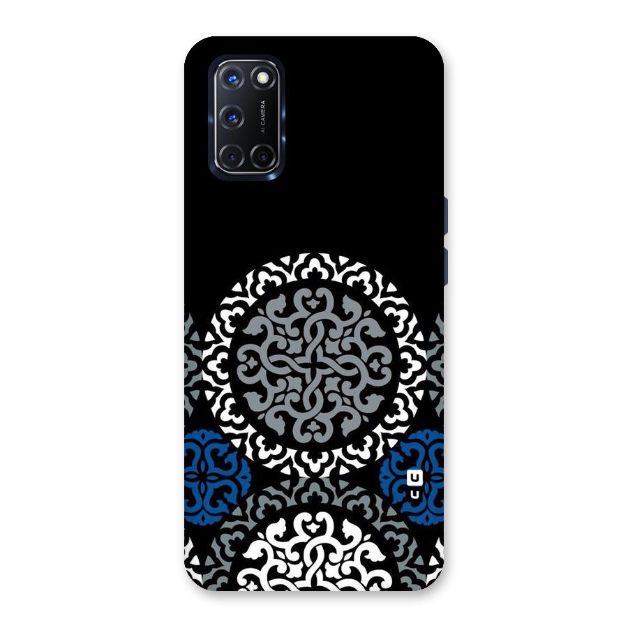 Mandala Circle Pattern Back Case for Oppo A52