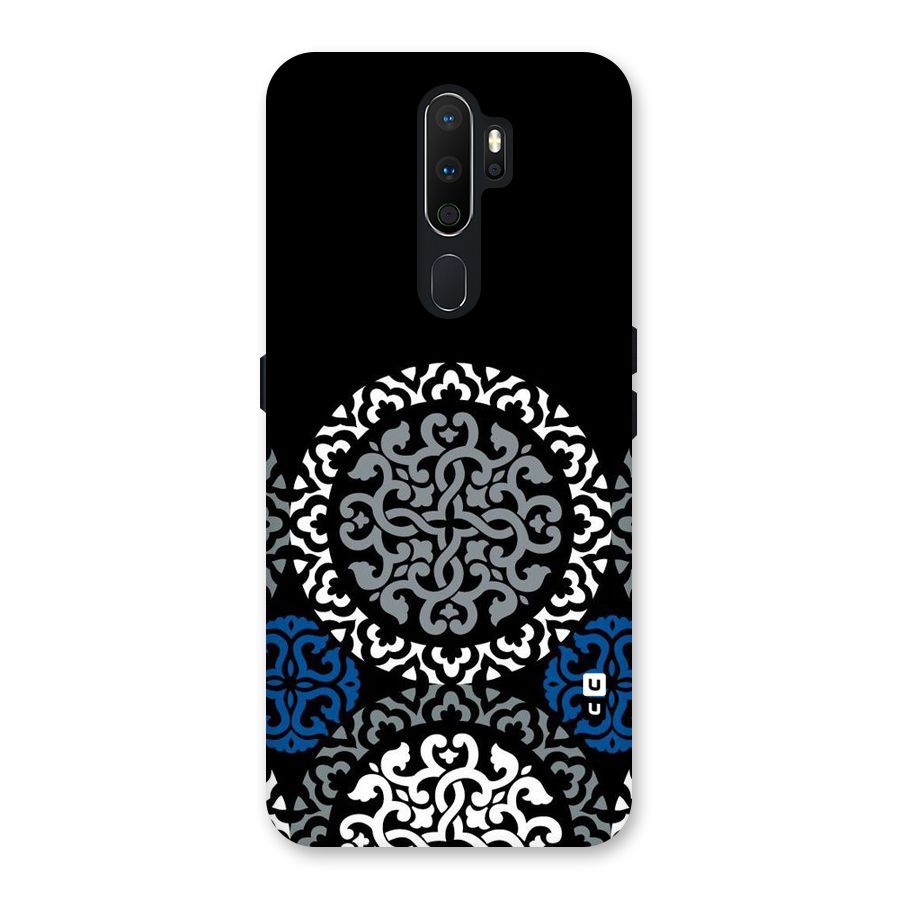 Mandala Circle Pattern Back Case for Oppo A5 (2020)