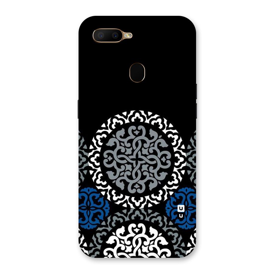 Mandala Circle Pattern Back Case for Oppo A5s