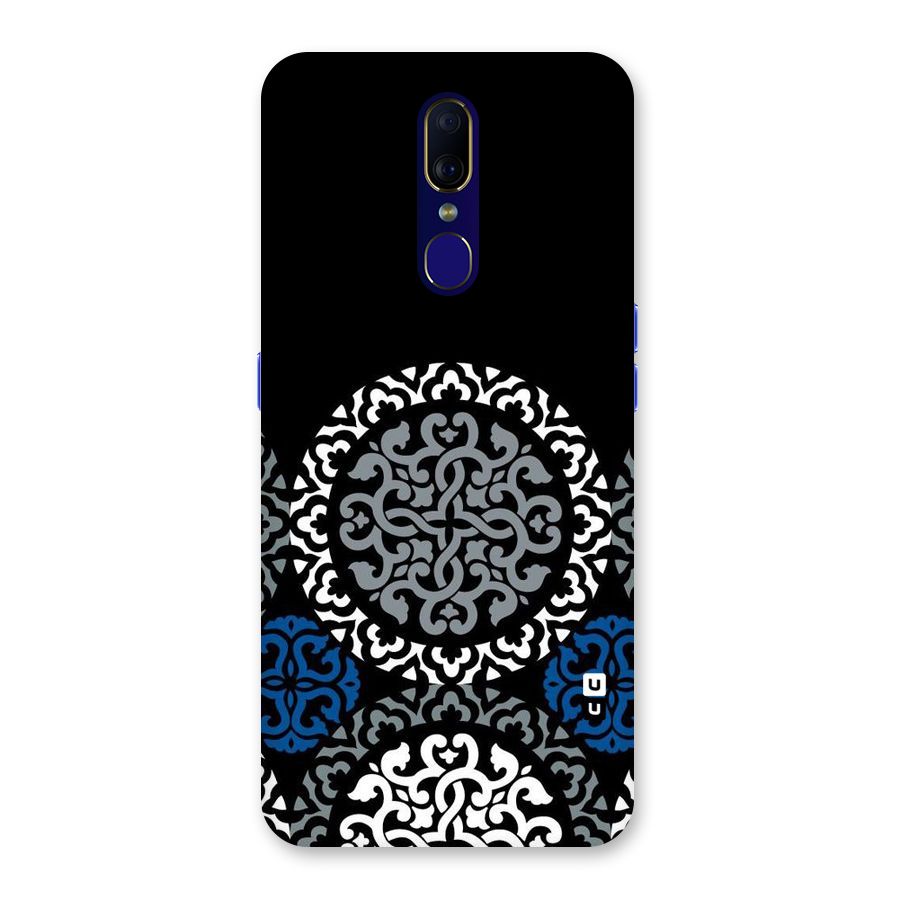 Mandala Circle Pattern Back Case for Oppo A9