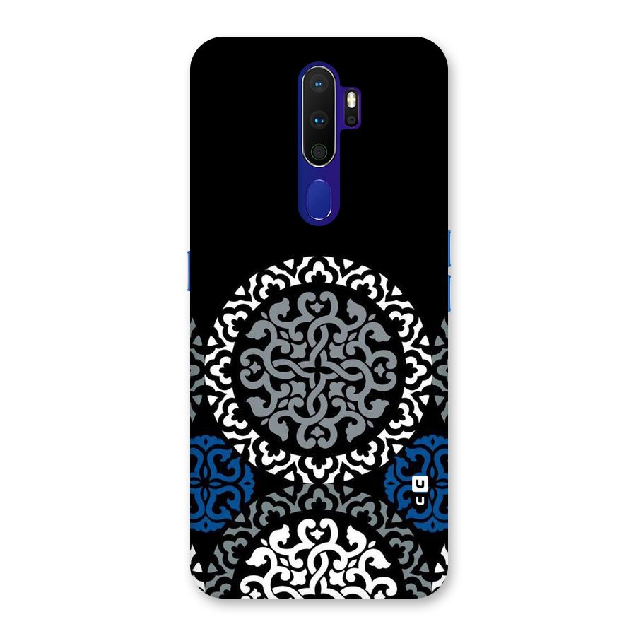 Mandala Circle Pattern Back Case for Oppo A9 (2020)