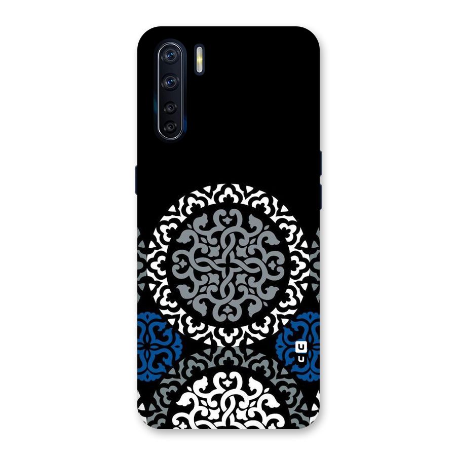 Mandala Circle Pattern Back Case for Oppo F15