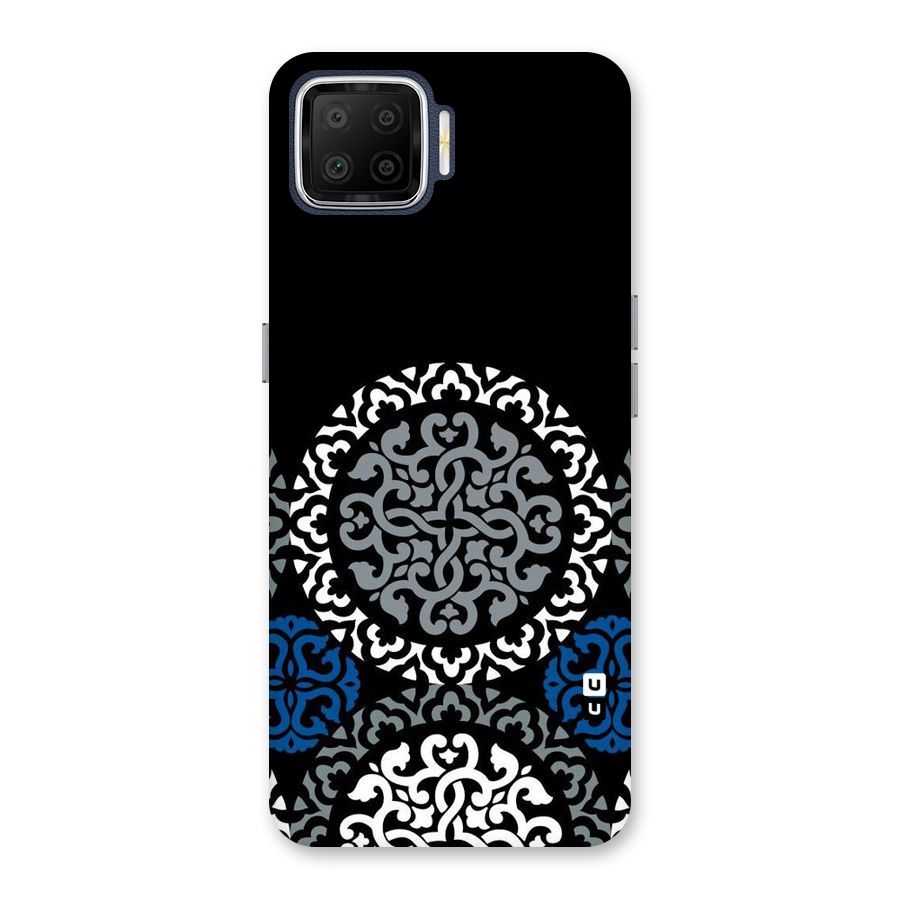 Mandala Circle Pattern Back Case for Oppo F17