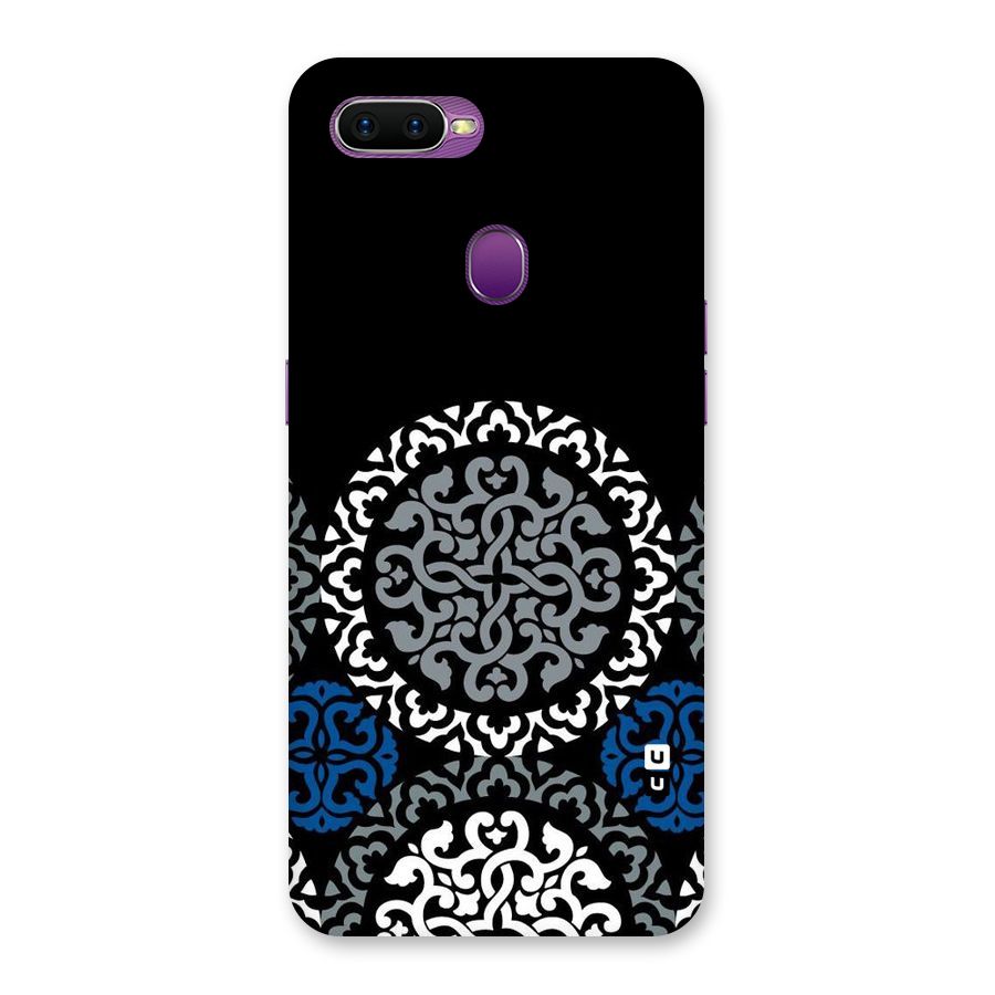 Mandala Circle Pattern Back Case for Oppo F9