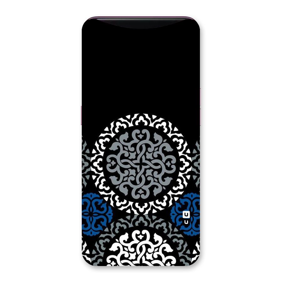 Mandala Circle Pattern Back Case for Oppo Find X