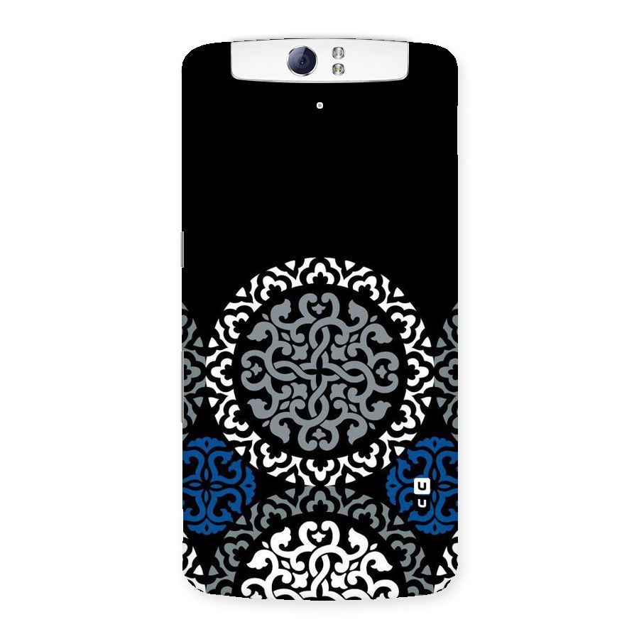 Mandala Circle Pattern Back Case for Oppo N1