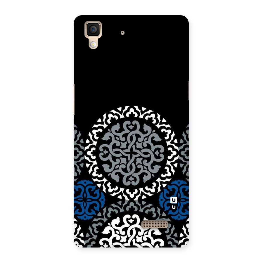 Mandala Circle Pattern Back Case for Oppo R7