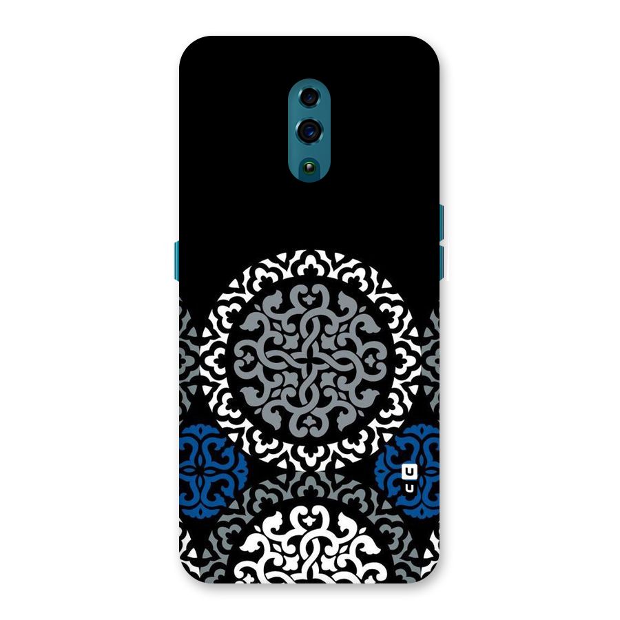 Mandala Circle Pattern Back Case for Oppo Reno